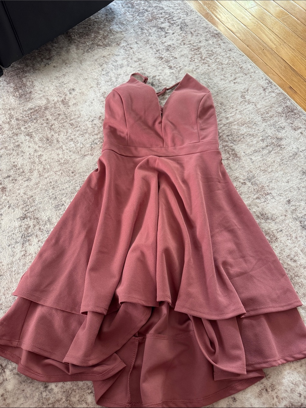 Emerald Sundae Mauve Pink Fit & Flare Mini Dress